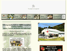 Tablet Screenshot of dealorchards.com